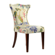 Paradise - Upholstered Accent Chair Printed On - Off-White Floral - R&R Furniture Gallery (Fountain Valley, CA)