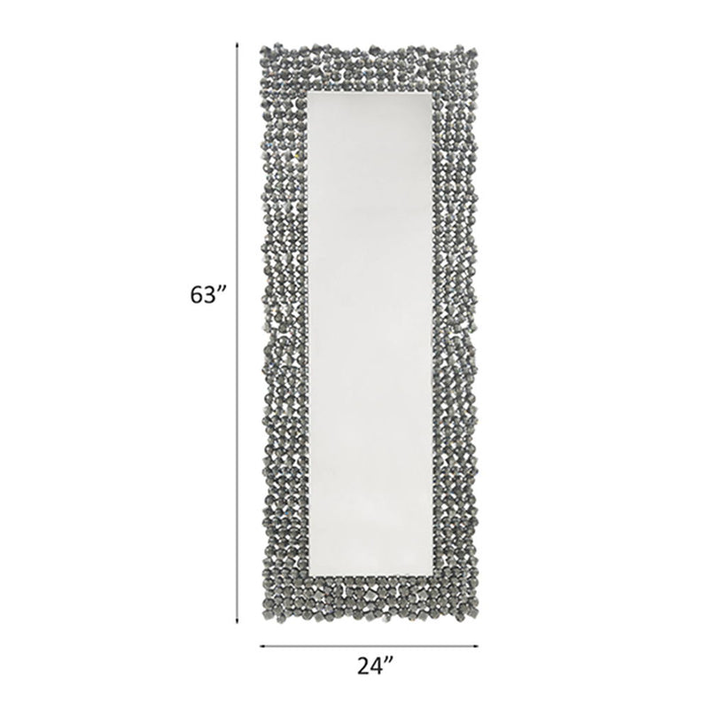 Kachina - 63" Accent Mirror - Mirrored & Faux Gems - R&R Furniture Gallery (Fountain Valley, CA)