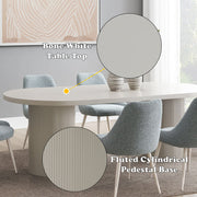 Laela - Dining Table - Bone White - R&R Furniture Gallery (Fountain Valley, CA)