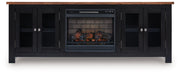 Wildenauer - 76" TV Stand With Electric Fireplace - R&R Furniture Gallery (Fountain Valley, CA)