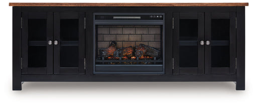 Wildenauer - 76" TV Stand With Electric Fireplace - R&R Furniture Gallery (Fountain Valley, CA)