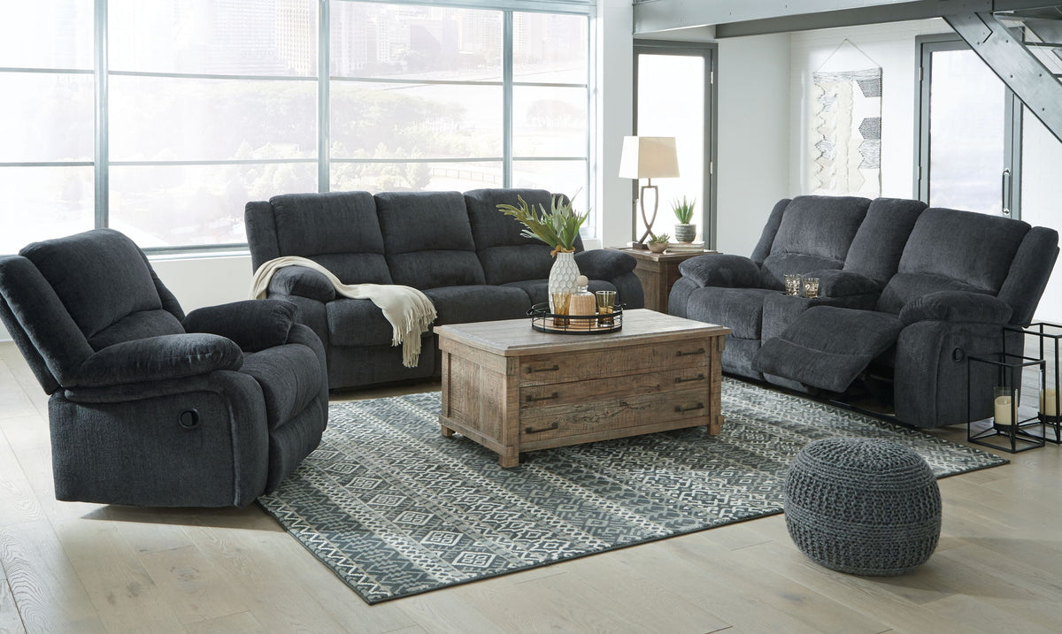 Draycoll - Reclining Living Room Set - R&R Furniture Gallery (Fountain Valley, CA)