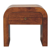 Mini Darcy - Nightstand With Curved Edges - R&R Furniture Gallery (Fountain Valley, CA)