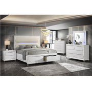 Tarian - Nightstand - Pearl White - R&R Furniture Gallery (Fountain Valley, CA)