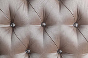 Benbek - Sofa With 5 Pillows - Fabric & Antique Oak - R&R Furniture Gallery (Fountain Valley, CA)