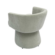Kristen - Upcycled Chenille Rolling Desk Chair - R&R Furniture Gallery (Fountain Valley, CA)