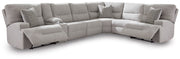 Acklen Place - Reclining Sectional - R&R Furniture Gallery (Fountain Valley, CA)