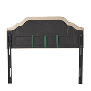 Luella - Button Tufted Upholstered Headboard - R&R Furniture Gallery (Fountain Valley, CA)