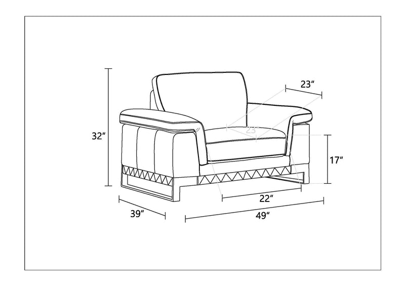 411 - Chair - R&R Furniture Gallery (Fountain Valley, CA)