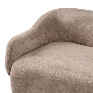 Modern Accent Chair With Recessed Arms And Tight Back