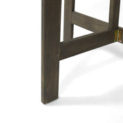 Outdoor Half Round Folding Acacia Wood Bistro Table - R&R Furniture Gallery (Fountain Valley, CA)