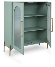 Adwen - Accent Cabinet - Light Green - R&R Furniture Gallery (Fountain Valley, CA)