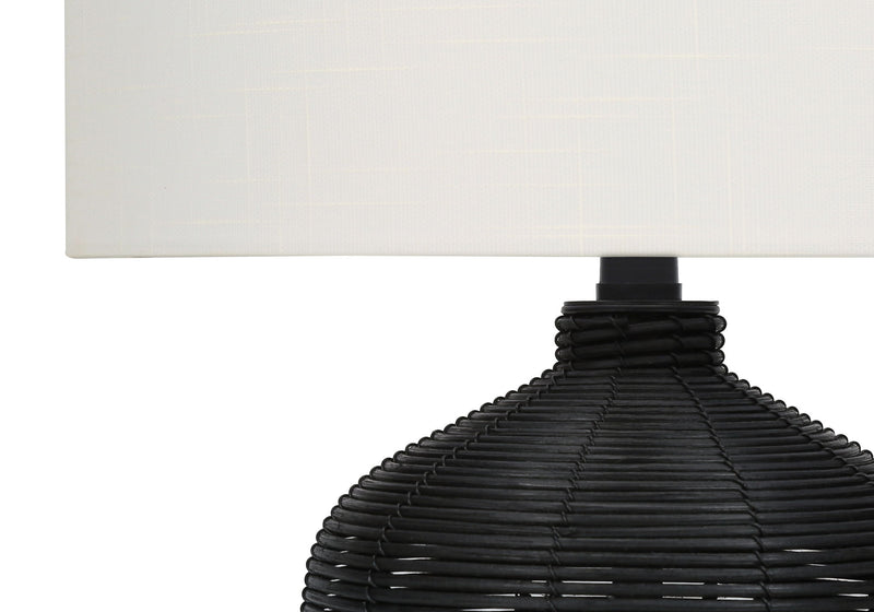 Lighting, Table Lamp, Rattan, Modern - R&R Furniture Gallery (Fountain Valley, CA)