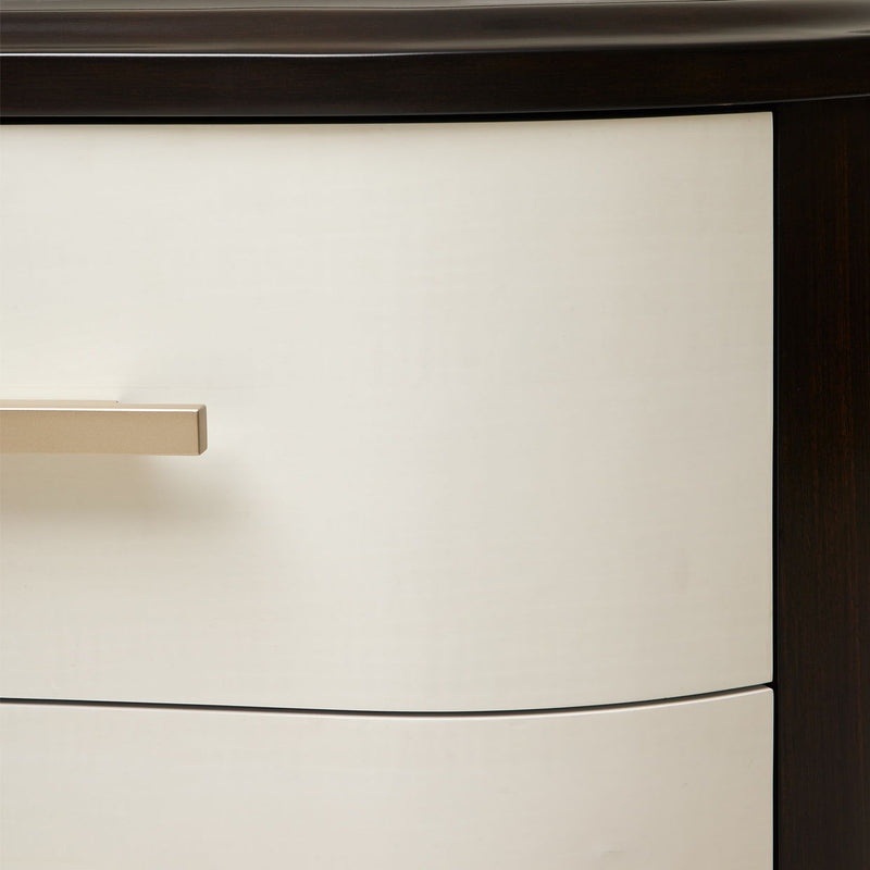 Paris Chic - Nightstand - Espresso Brown - R&R Furniture Gallery (Fountain Valley, CA)