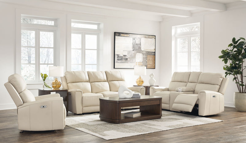 Reclining sofa and loveseat set from Signature Design by Ashley, modern living room furniture with plush cushions and fabric upholstery.