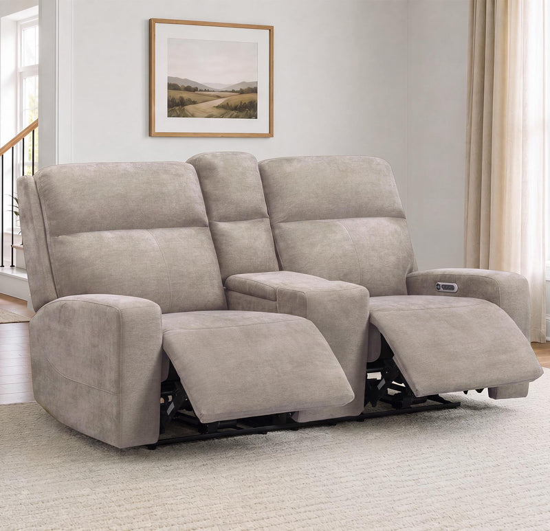 Traxton - Power Zero Gravity Tilt Console Loveseat
