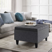 Harrison - Upholstered Coffee Table Storage Ottoman - R&R Furniture Gallery (Fountain Valley, CA)