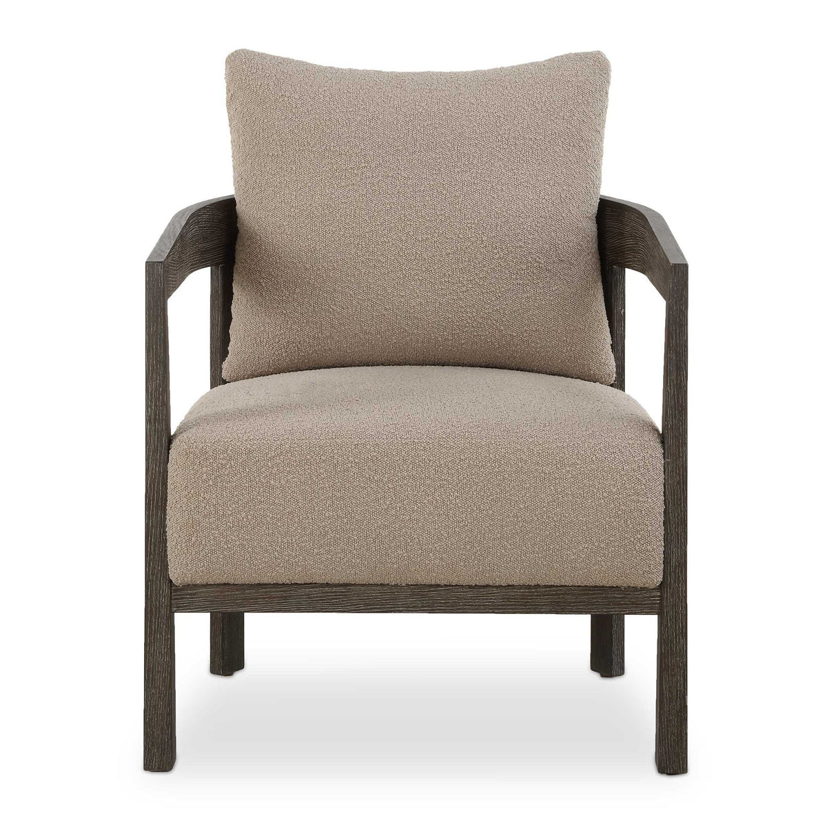 Sienna - Sand Fabric Accent Chair