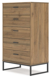 Deanlow - Five Drawer Chest - Honey - R&R Furniture Gallery (Fountain Valley, CA)
