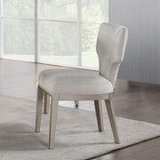Kasa - Side Chair (Set of 2) - Linen & Champagne - R&R Furniture Gallery (Fountain Valley, CA)