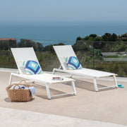 Myers - Modern Chaise Lounge Set With Adjustable Back - R&R Furniture Gallery (Fountain Valley, CA)