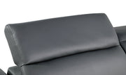 1126 - Top Grain Power Reclining Italian Leather Loveseat - R&R Furniture Gallery (Fountain Valley, CA)