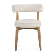 Nikita - Fabric Dining Chair - Cream - R&R Furniture Gallery (Fountain Valley, CA)