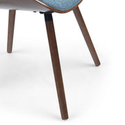Malden - Bentwood Upholstered Dining Chair With Wood Back - R&R Furniture Gallery (Fountain Valley, CA)