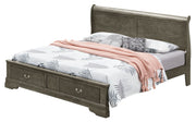 Upholstered Panel Sleigh Bed Design - R&R Furniture Gallery (Fountain Valley, CA)