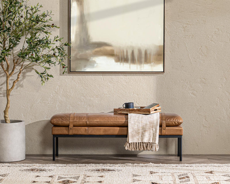 Celiah - Bench - Tan - R&R Furniture Gallery (Fountain Valley, CA)