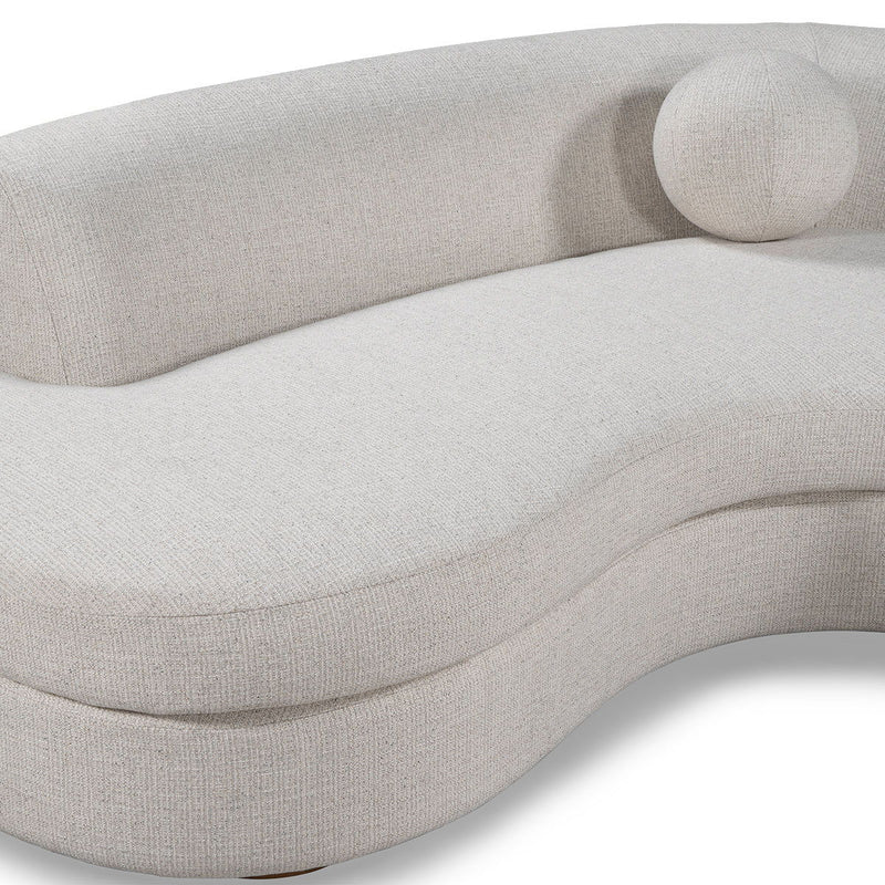 Classic Home Concord stationary sectional sofa with plush cushions and modern design, shown in a cozy living room setting.