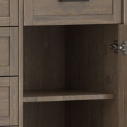 Ela - Sideboard - Smoky Brown - R&R Furniture Gallery (Fountain Valley, CA)
