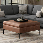 Rebecca - Multifunctional Coffee Table Storage Ottoman With Lift Up Lid - R&R Furniture Gallery (Fountain Valley, CA)