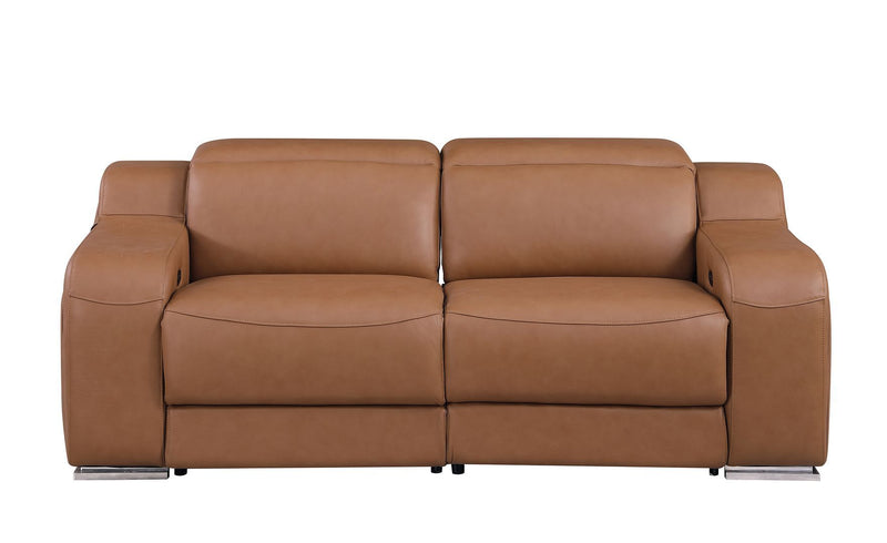 1116 - 6-Piece Modular Power Reclining Sofa, Loveseat & Chair Set In With 5 Power Recliners & Power Headrests