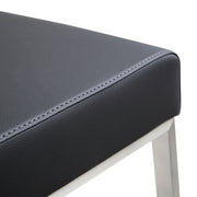 Denmark - Stainless Steel Counter Stool (Set of 2) - R&R Furniture Gallery (Fountain Valley, CA)