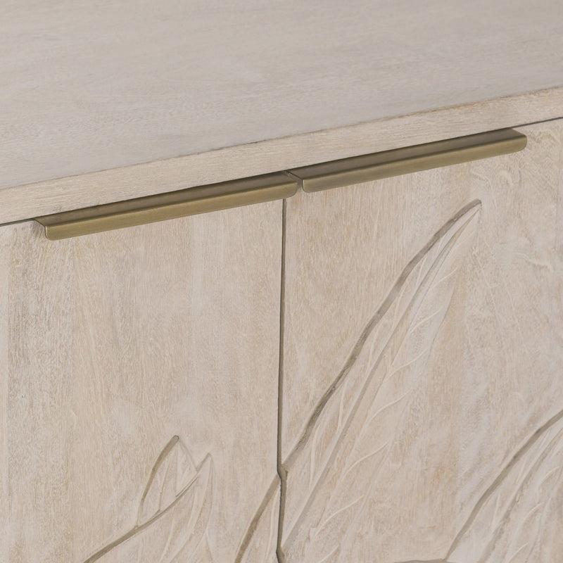Ledro - Wood 4 Door Buffet