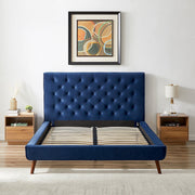 Dillon - Mid-Century Platform Bed - R&R Furniture Gallery (Fountain Valley, CA)