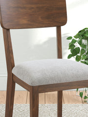 Tameride - Dining Upholstered Side Chair (Set of 2) - Brown - R&R Furniture Gallery (Fountain Valley, CA)