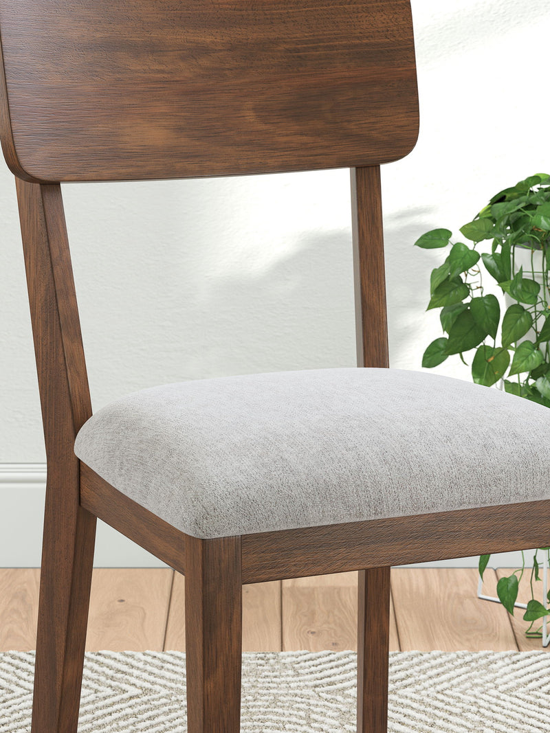Tameride - Dining Upholstered Side Chair (Set of 2) - Brown - R&R Furniture Gallery (Fountain Valley, CA)