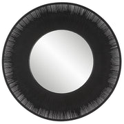 Round wall mirror with sailor's knot design from Uttermost, featuring a nautical-inspired frame for coastal or maritime decor.