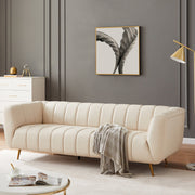 Lamattina - Genuine Italian Channel Tufted Sofa - R&R Furniture Gallery (Fountain Valley, CA)