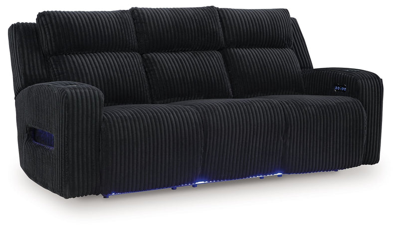 Forest Lake - Power Reclining Sofa With Adj Headrest - R&R Furniture Gallery (Fountain Valley, CA)