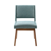 Dining Chair With Upholstered Seat And Back (Set of 2) - Blue - R&R Furniture Gallery (Fountain Valley, CA)