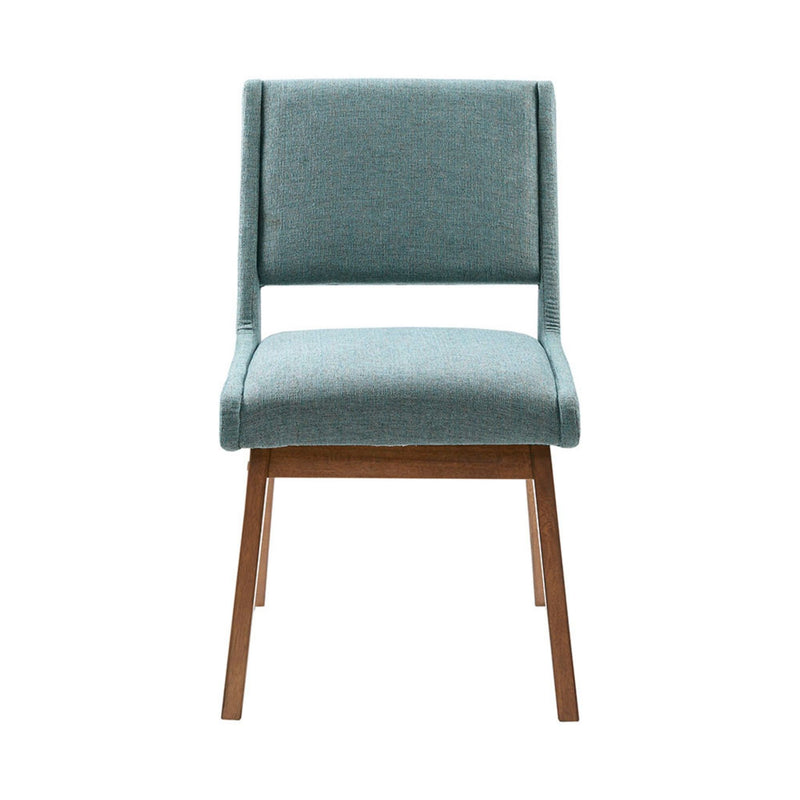 Dining Chair With Upholstered Seat And Back (Set of 2) - Blue - R&R Furniture Gallery (Fountain Valley, CA)