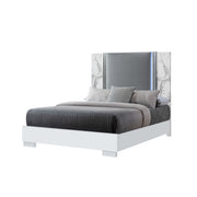 Moon - Modern Bed With LED Accent Lighting - R&R Furniture Gallery (Fountain Valley, CA)