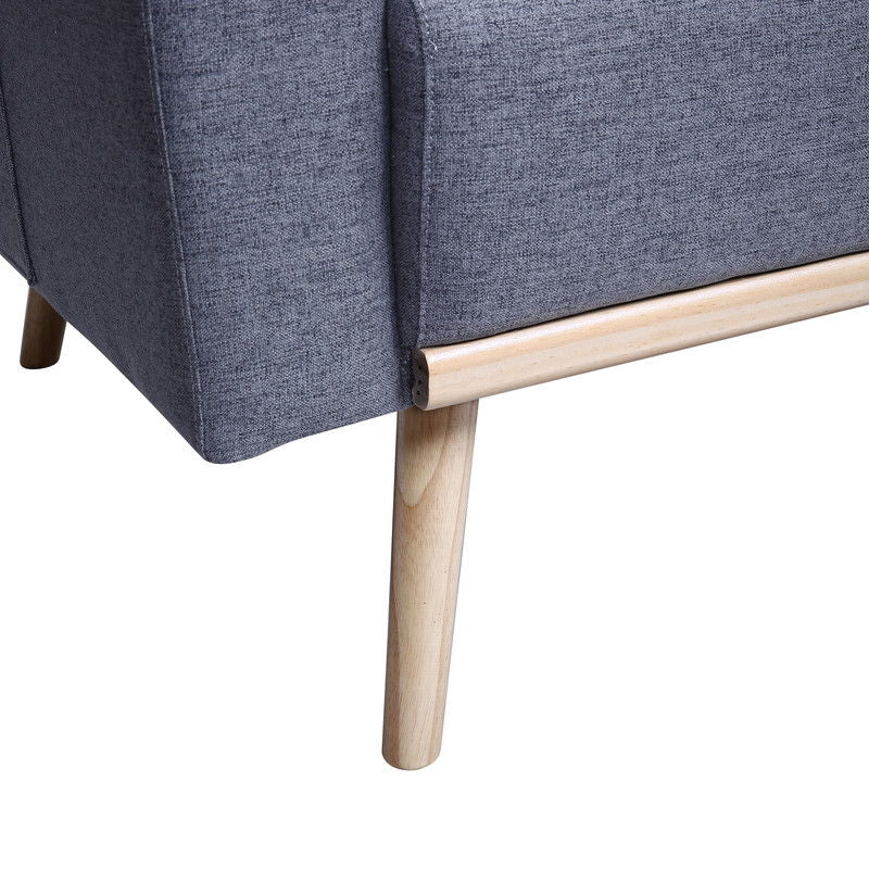 Easton - Fabric Loveseat With USB Charging Ports Pockets And Pillows