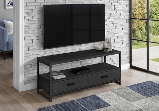 TV Stand, Console, Media Entertainment Center, Storage Drawers, Living Room, Bedroom, Contemporary, Modern - R&R Furniture Gallery (Fountain Valley, CA)