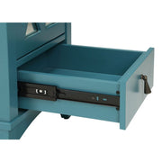 Ceara - Accent Table - Teal - R&R Furniture Gallery (Fountain Valley, CA)