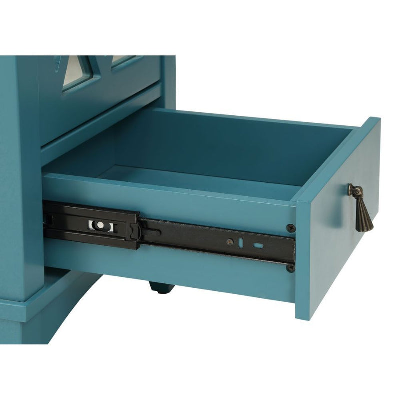 Ceara - Accent Table - Teal - R&R Furniture Gallery (Fountain Valley, CA)