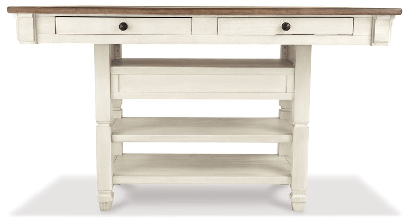Bolanburg - Rectangular Dining Room Counter Table - Beige - R&R Furniture Gallery (Fountain Valley, CA)